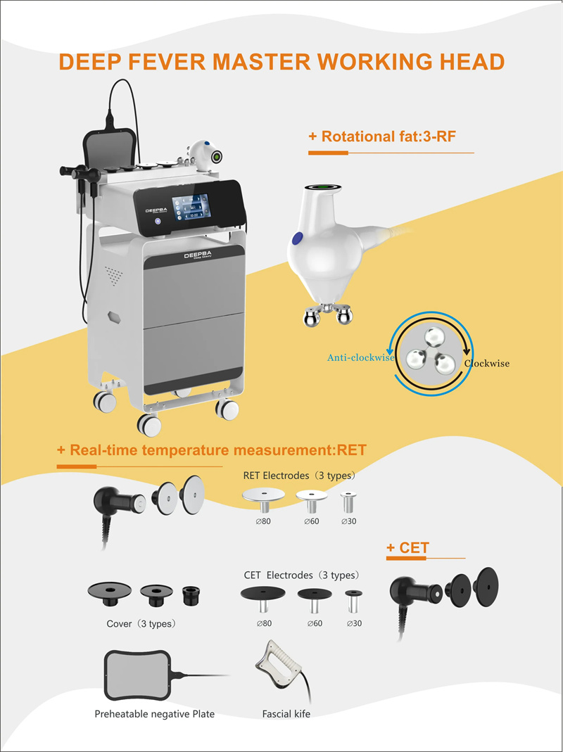 RF CET RET Tecar Therapy 448khz Machine for Pain Releif RF CET RET 448Khz Tecar Therapy Machine for Pain Relief Tecar Therapy Machine,448Khz Tecar Therapy,Tecar Therapy
