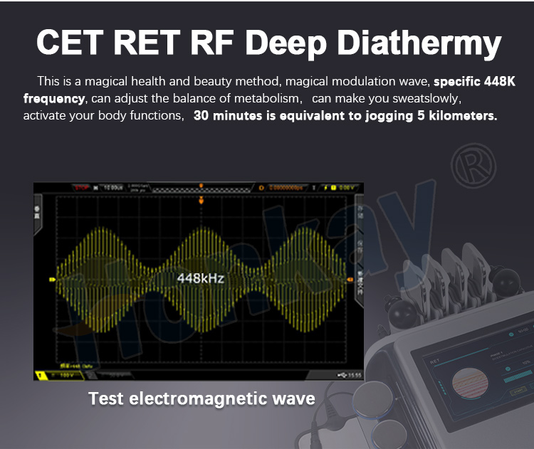 Newnet 448khz Cet Ret Tecar Therapy Equipment Diathermy Body Shaping Slimming Fat Reduction Massage Weight Loss Machine Newest 448Khz Cet Ret Tecar Therapy Physiotherpay Machine - Honkay Tecar therapy,tecarterapia,448kzh tecar therapy