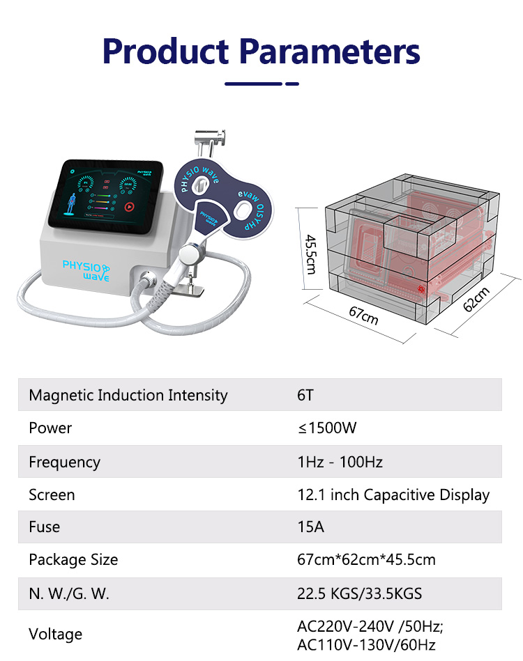 Strong 8-Shape Handle Magnetotherapy Pain Relief Machine Physio Magnetic Therapy Device Magnetoterapia Rehabilitation Device Non-invasive Painless Physio Wave Magneto Therapy Machine magnetic therapy machine price,magnetic therapy device price,magneto therapy machine