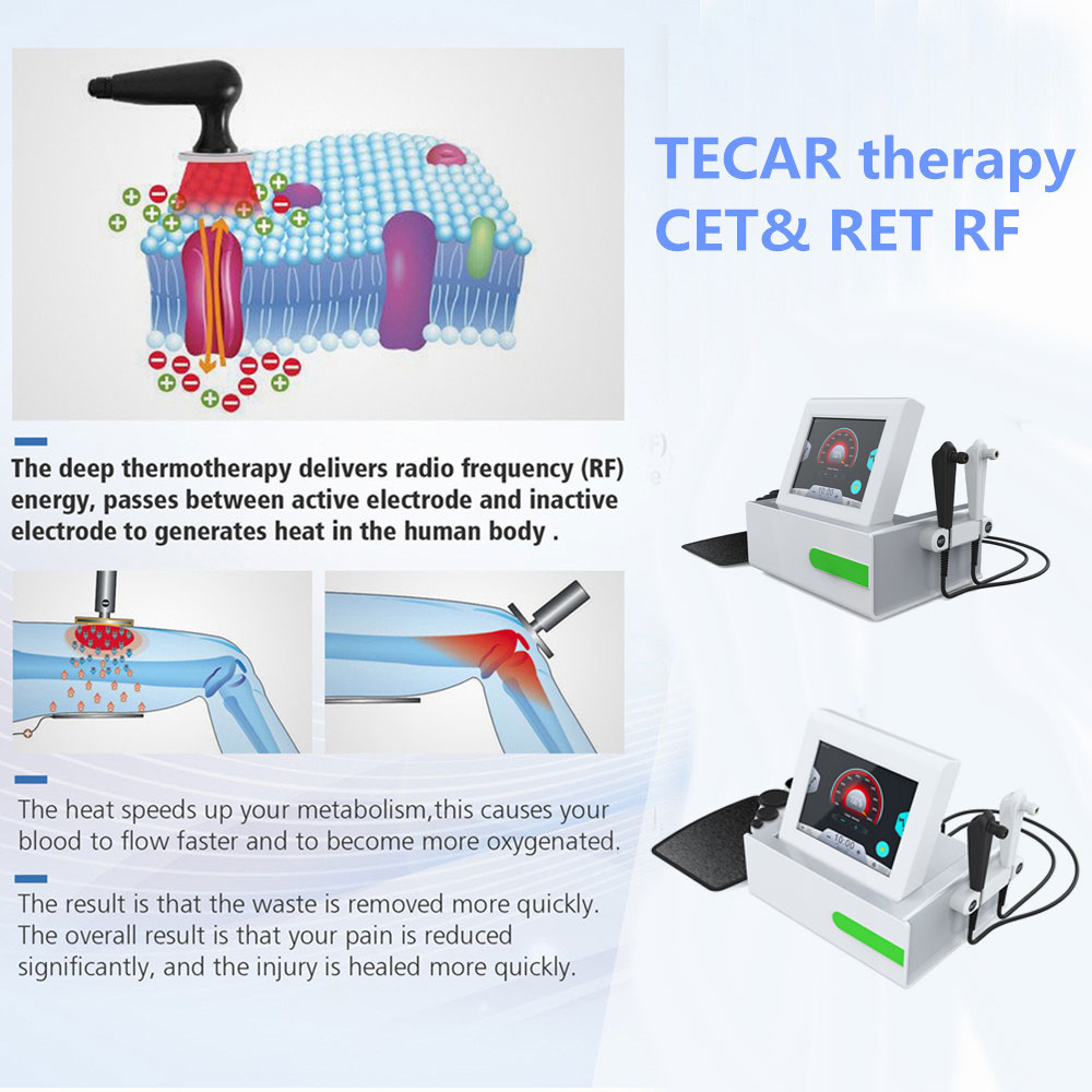 Factory Wholesale Professional Body Pain Relief Tecar CET RET Therapy Pain Relief 448khz Machine CET RET Smart Tecar Therapy Machine - Honkay tecar therapy machine,tecar therapy machine price,tecar machine price