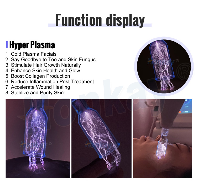 9 In 1 Hot And Cold Plasma Pen Face Lift Acne Treatment Wrinkle Removal Derma Hyper Cold Plasma Machine Portable 9 in 1 Hot and Cold Plasma Machine - Honkay Fusion plasma device,fusion plasma machine,cold plasma machine