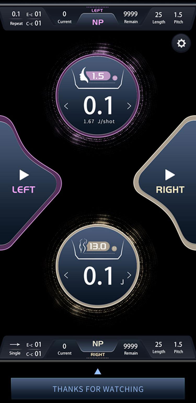 13.3 inch touch screen 12d Hifu shock wave device Skin Tightening Wrinkle Remover Body Slimming Beauty Machine Professional 12d Hifu Machine Price For Anti Aging Care facial Hifu Machine,hifu body device,hifu beauty device