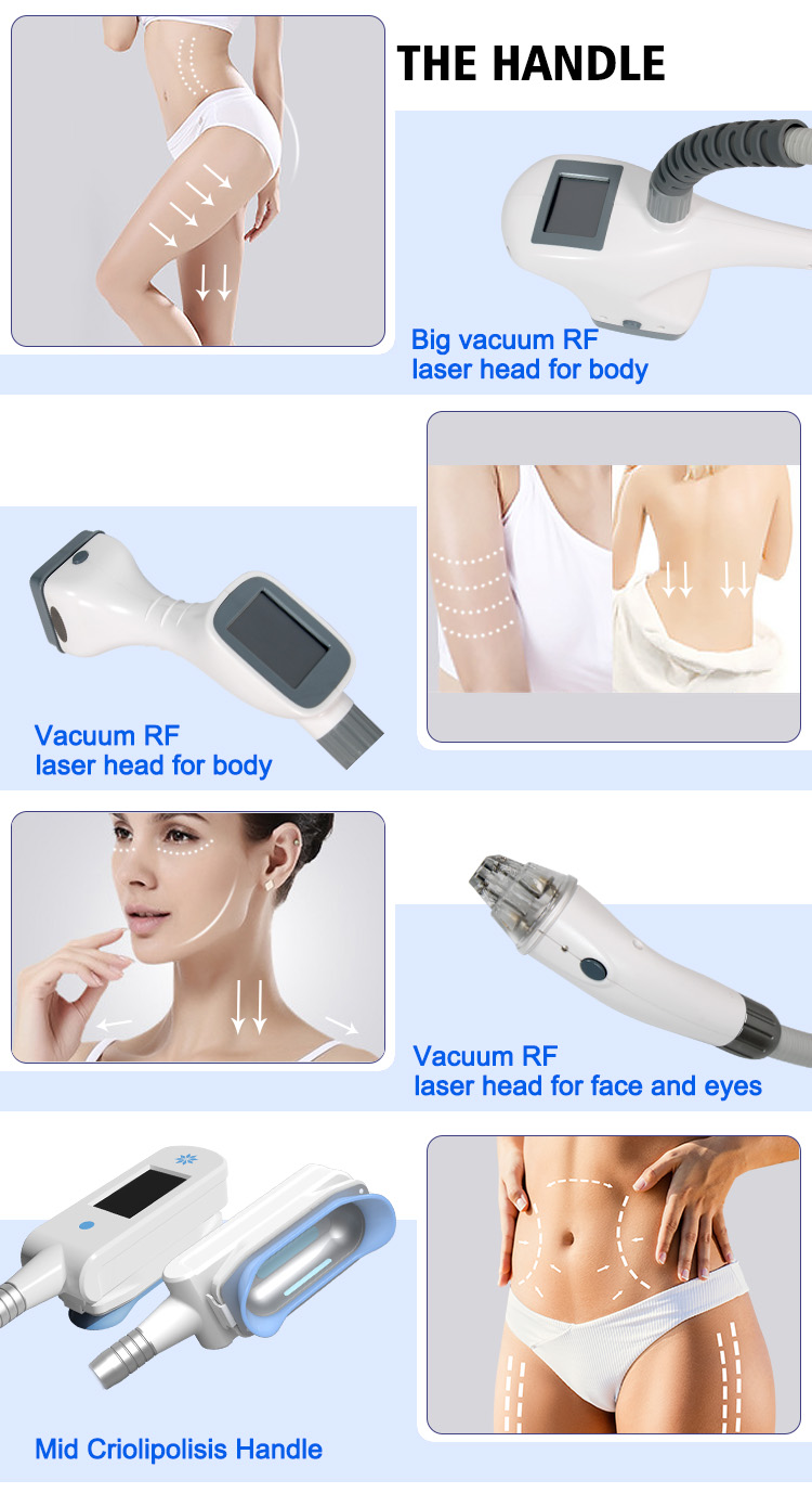 5 in 1 Velashape Vacuum RF And Cryolipolysis Body Shaping Machine For Beauty Spa Velashape Vacuum RF And Cryolipolysis Body Shaping Machine velashape vacuum machine,velashape machine,Velashape Vacuum RF and Cryolipolysis Body Shaping Machine