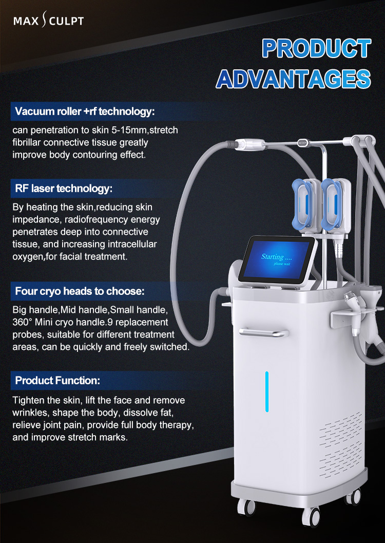5 in 1 Velashape Vacuum RF And Cryolipolysis Body Shaping Machine For Beauty Spa Velashape Vacuum RF And Cryolipolysis Body Shaping Machine velashape vacuum machine,velashape machine,Velashape Vacuum RF and Cryolipolysis Body Shaping Machine