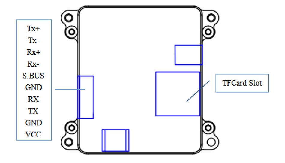 DHU467 4K 120g mini Gimbal camera