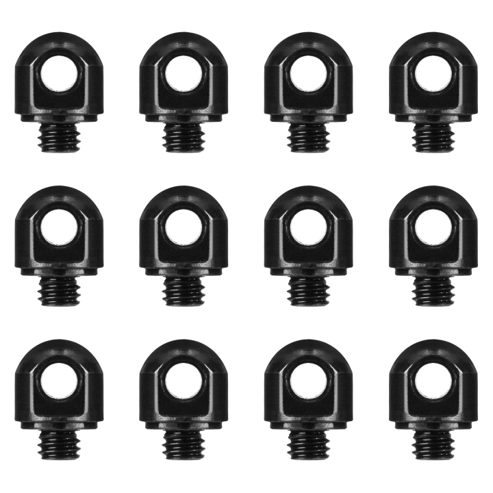 12pcs Sling Swivel Stud Base Short Screw 10-32 Thread for Bipod/Swivel  