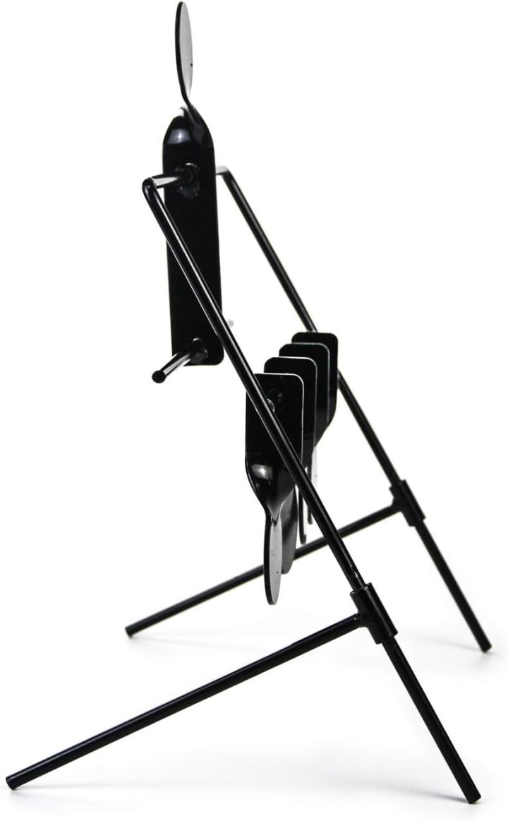 Resetting Targets for Air Gun, BB Pellet Gun Auto Reset Metal Target for .177 .20 cal Shooting