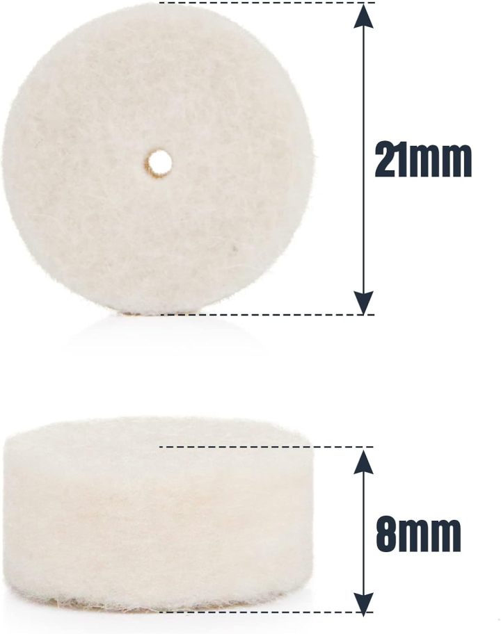 100-Pack Chamber Cleaning Pads, Cleaning Pellets, Wool Felt Gun Cleaning Pads for Rifle Pistol Shotgun, GGun Cleaning Kit Universalun Cleaning Kit Universal