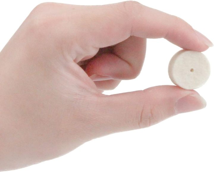 100-Pack Chamber Cleaning Pads, Cleaning Pellets, Wool Felt Gun Cleaning Pads for Rifle Pistol Shotgun, GGun Cleaning Kit Universalun Cleaning Kit Universal