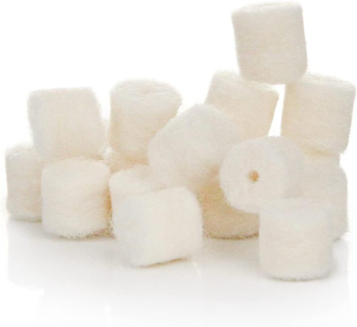 100-Pack Chamber Cleaning Pads, Cleaning Pellets, Wool Felt Gun Cleaning Pads for Rifle Pistol Shotgun, GGun Cleaning Kit Universalun Cleaning Kit Universal