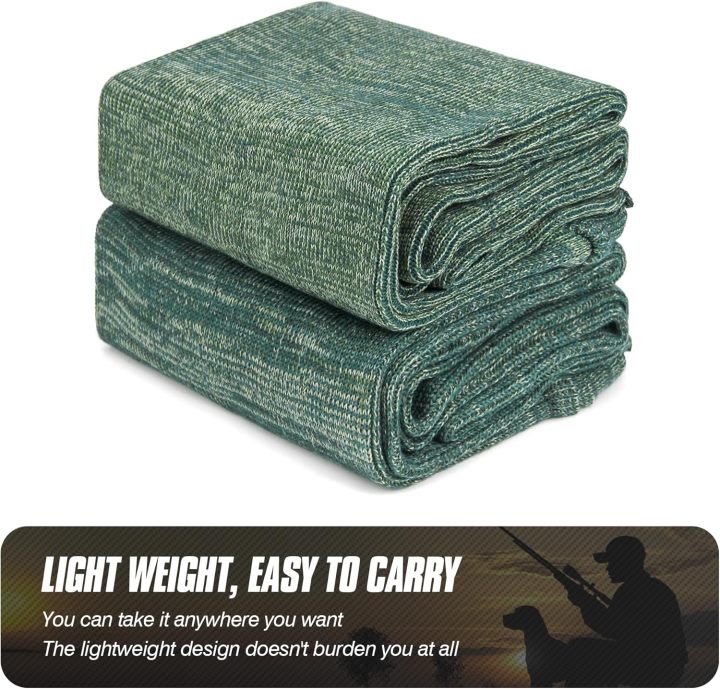 Extra-Wide Silicone Treated Knit Gun Sock, 47” x 6”Flexible Design Gun Sleeve for Rifles and Shotguns with Scopes, Hunting and Shooting Holder Socks for Gun Storage