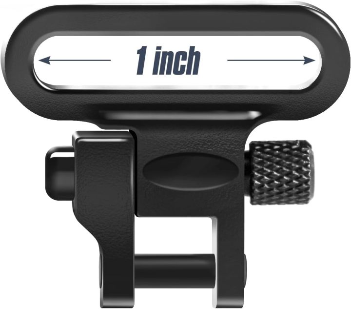 6PCS Heavy Duty Sling Swivels,1" /1.25" Quick Attach/Release Rifle Sling Clips, Two Point Sling Mount