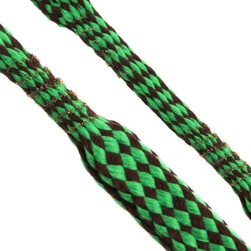 2 Pcs Gun Barrel Cleaner Snake Brush Bore Rope for Caliber .22/.223/5.56mm Rifles Reusable Cleaning