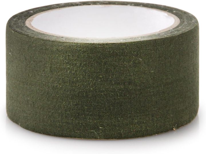 1 Roll Camo Tape No Residue, Camouflage Duct Stealth Tape, Waterproof Camo Cloth Tape 1.97" x32.8ft for Outdoor Hunting Camping