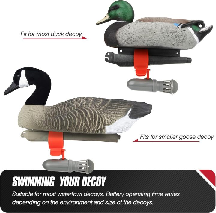 Decoy Motor for Driving Waterfowl Decoys, Decoy Motors for Duck/Goose Hunting