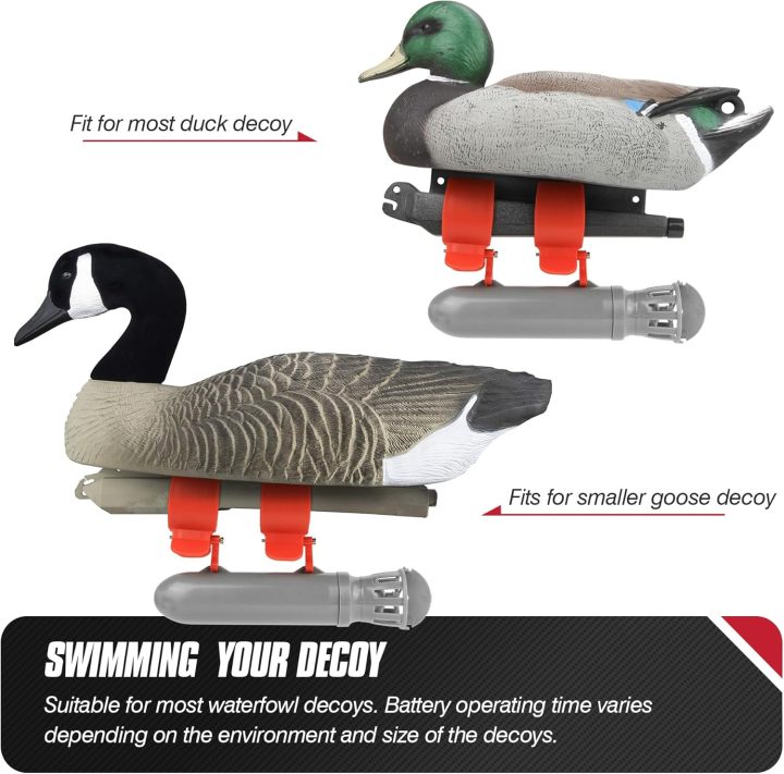 Decoy Motor for Driving Waterfowl Decoys, Decoy Motors for Duck/Goose Hunting