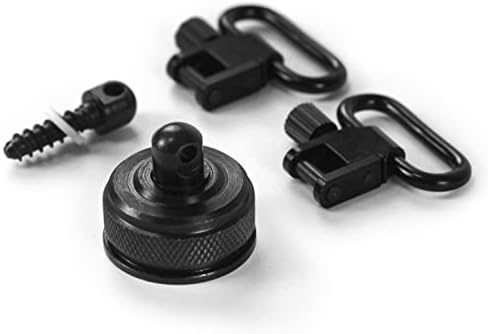 QD Sling Swivel Cap Set, 20 Gauge Sling Mount Set Adapter Compatible with Remington 870 20 GA
