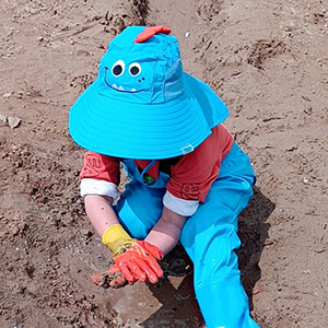 kid chest wader