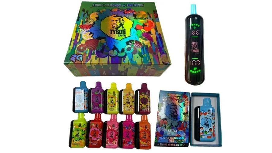 Discover the Tyson with Screen 2ml Disposable Vape Pen