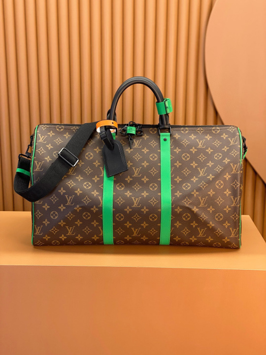 Louis Vuitton Multicolor Giant Monogram Coated Canvas Crafty Keepall  Bandoulière 45 Gold Hardware, 2020 Available For Immediate Sale At Sotheby's