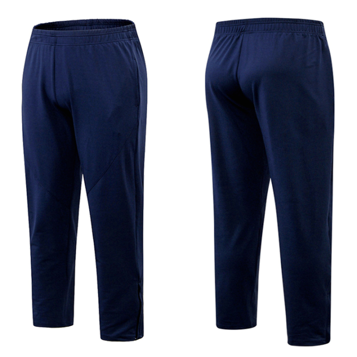 Men's sports slacks training Clothing casual pants leg zipper breathable quick drying sweat fitness pants  Training Clothing