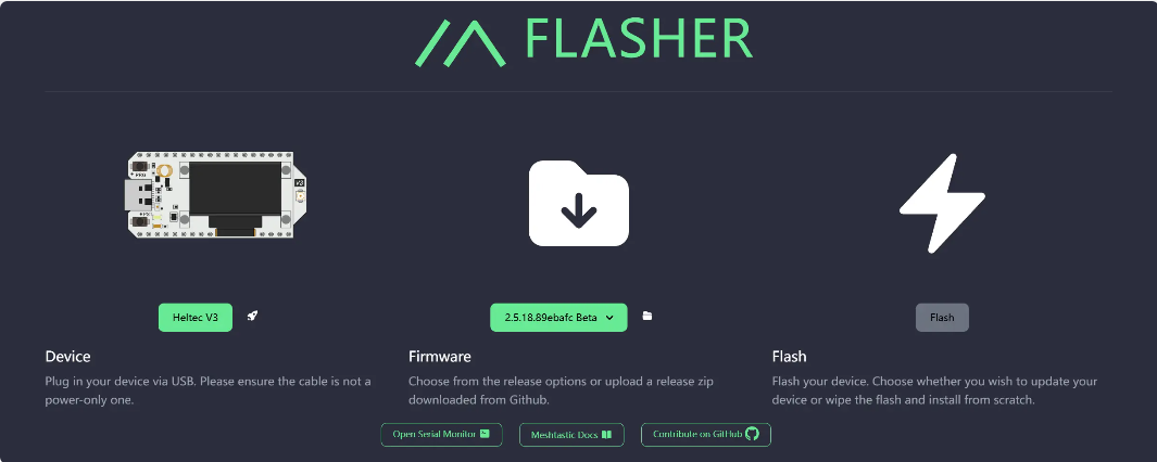 Is the Flash button grayed out? How to fix Meshtastic Flasher firmware burning issues