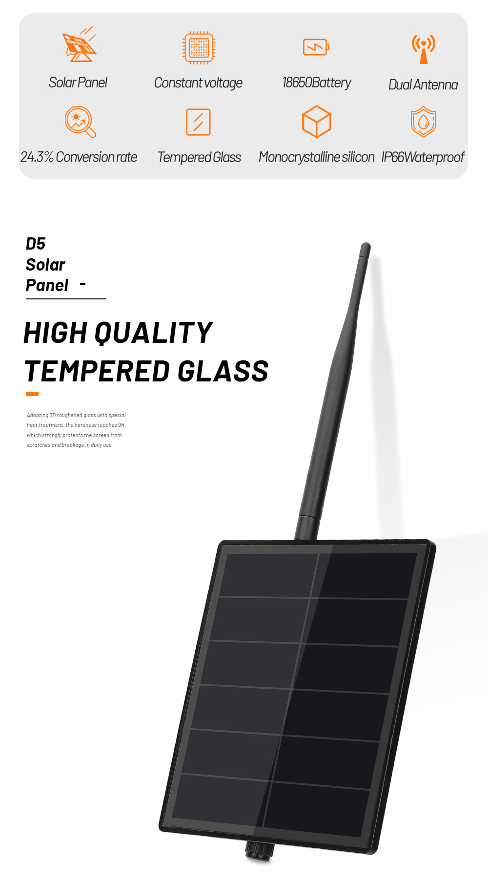 D5 Solar Lora Repeater for Meshtastic with Heltec ESP32 V3 