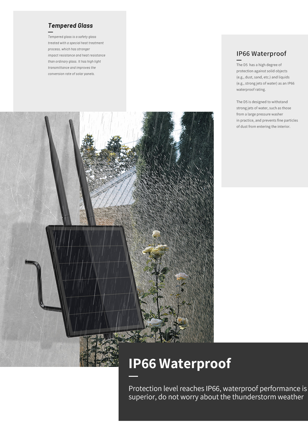 D5 Solar Lora Node for Meshtastic with Wisblock RAK19007+RAK4630