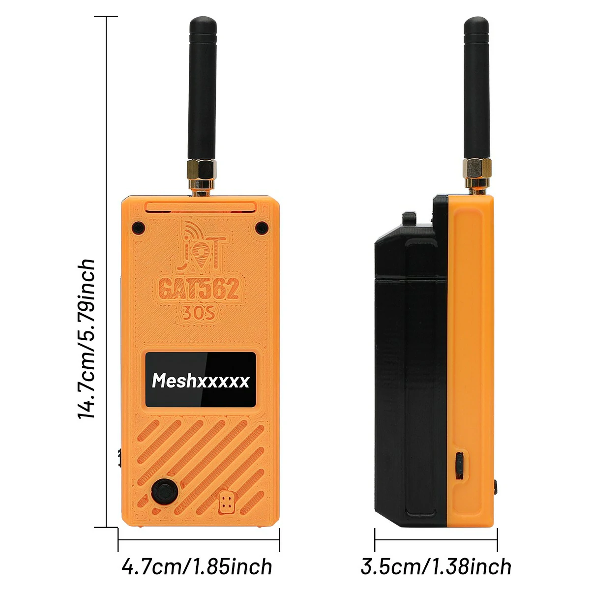 GAT562 30s 30dBm High Power Mesh LoRa Radio Compatible Meshcore or Meshtastic Tracker Node