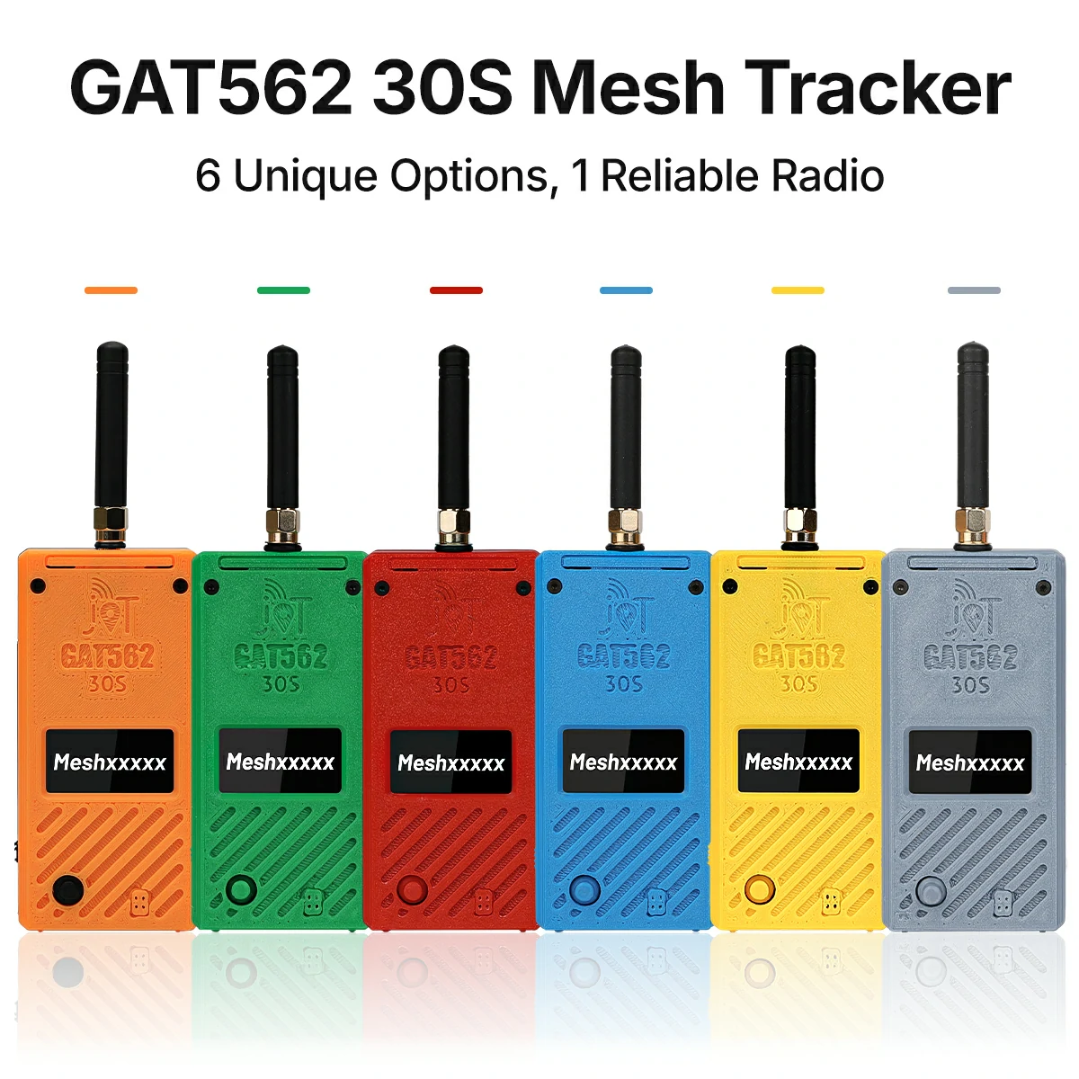 GAT562 30s 30dBm High Power Mesh LoRa Radio Compatible Meshcore or Meshtastic Tracker Node