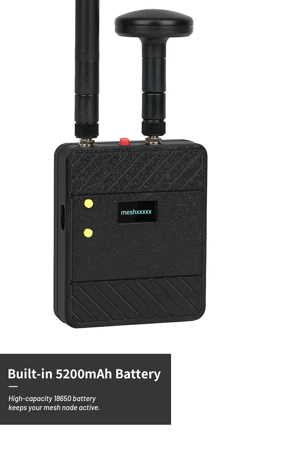 LT4 Handheld LoRa Terminal Long‑Range Wireless Self‑Networking Communication Handheld Device