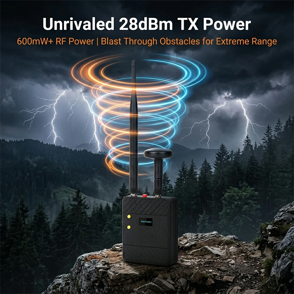 LT4 Handheld LoRa Terminal Long‑Range Wireless Self‑Networking Communication Handheld Device