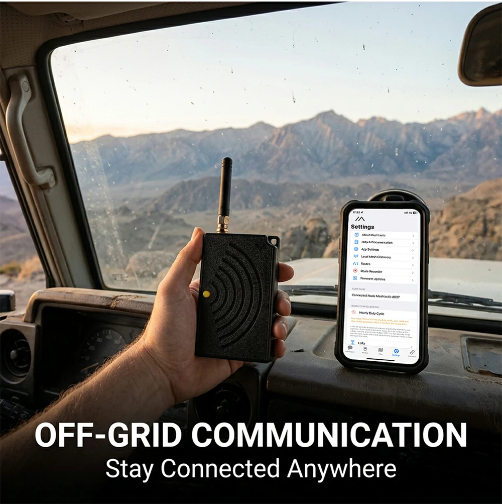 LT5 Handheld LoRa Terminal Long‑Range Wireless Self‑Networking Communication Handheld Device