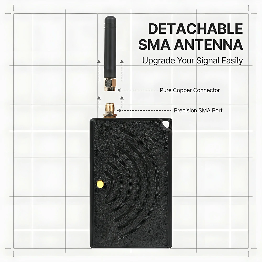 LT5 Handheld LoRa Terminal Long‑Range Wireless Self‑Networking Communication Handheld Device