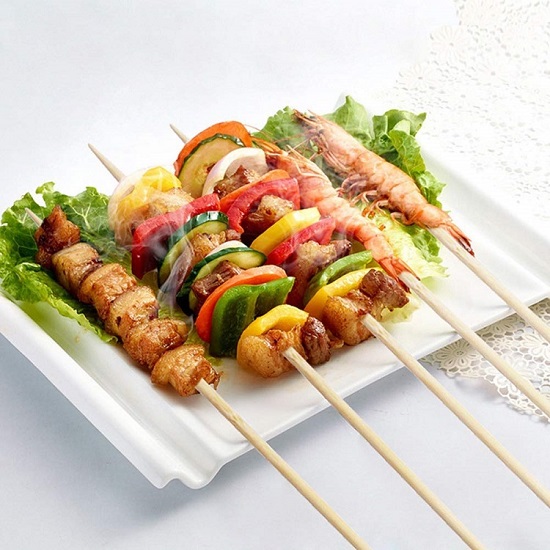 bamboo barbeque skewers