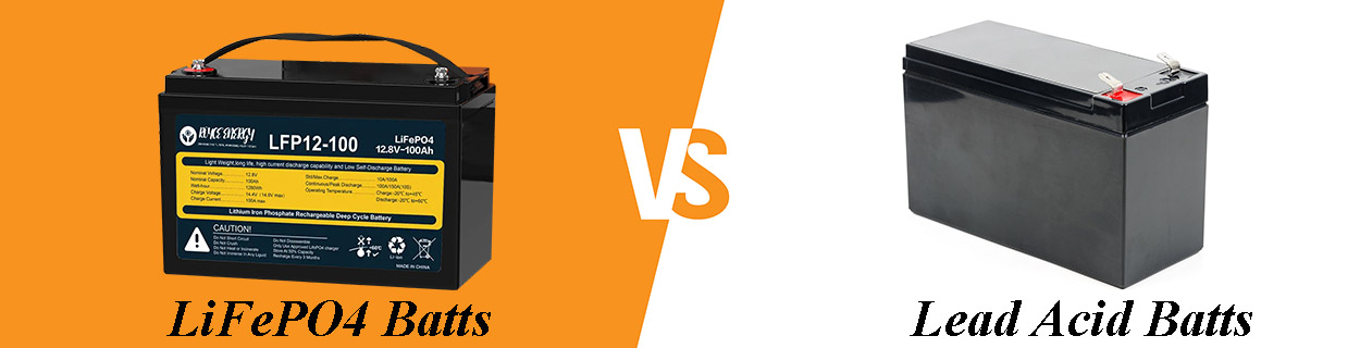 lifepo4 battery vs lead acid battery