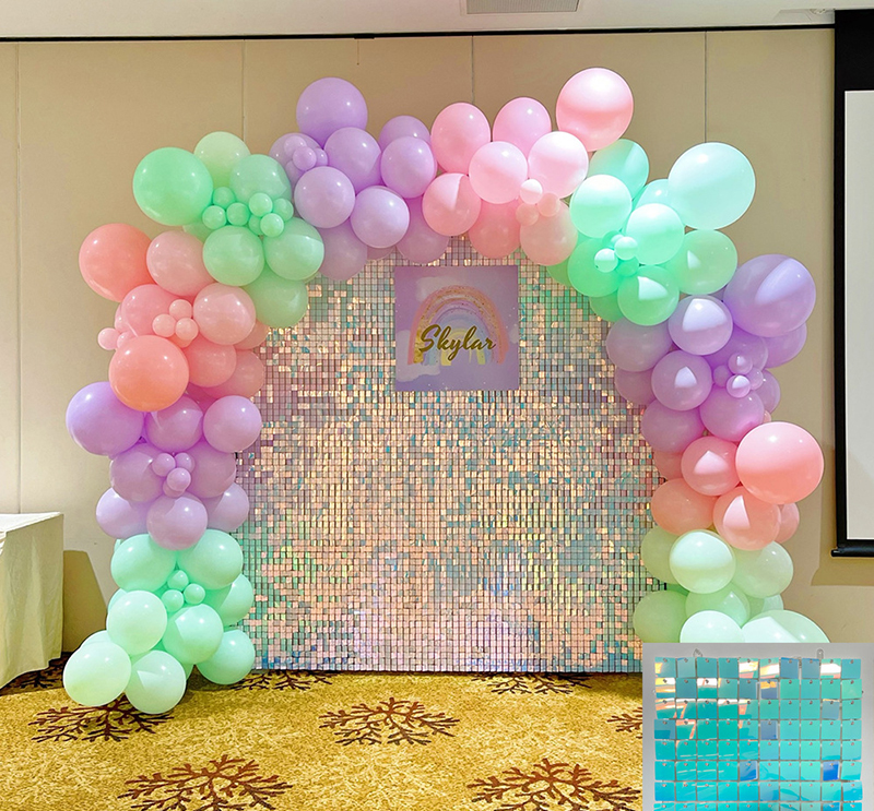 3D Sequin Panel Shimmer Wall Sequin Panel
