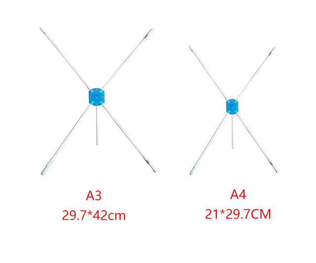 A3 A4 Mini Desktop X-Banner Stand