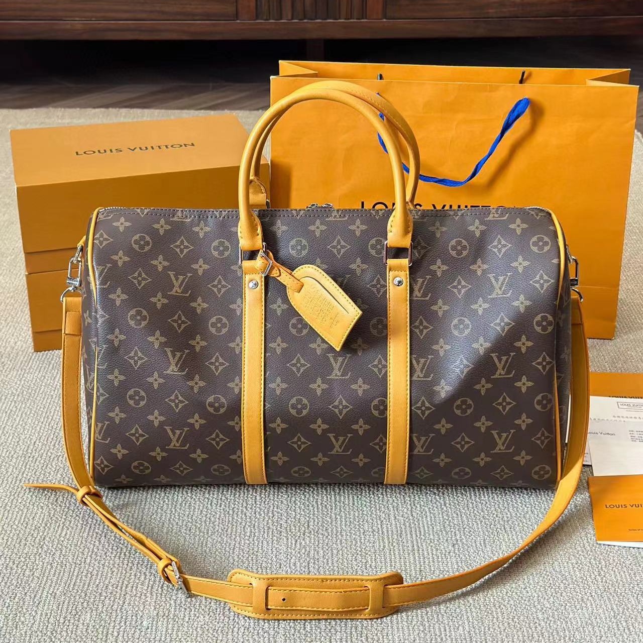 LV crossbody bag for Women monogram coated canvas Classic Luxury