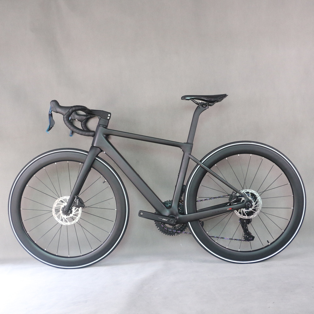2x14 Speed Carbon Disc Road Bike TT-X43 Hydraulic Di2 Groupset Normal  Carbon wheels Size 45/48/50/52/54cm