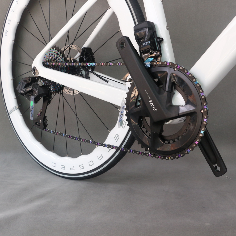 2x14 Speed ​​Carbon Fiber Road bike TT-X43 WheelTop Wireless