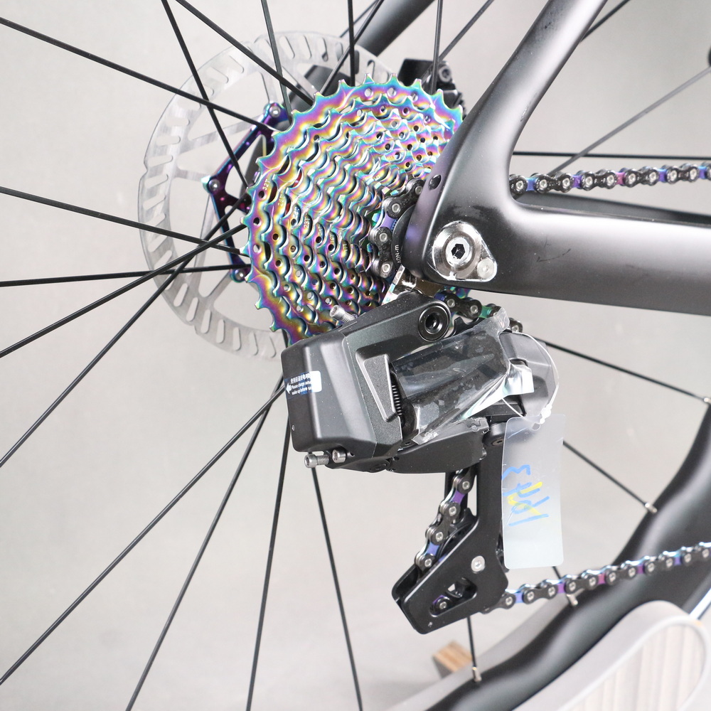 Newest 2X12S Aero Road Bike TT-X80 Wheeltop 24 Speed Hydraulic Di2