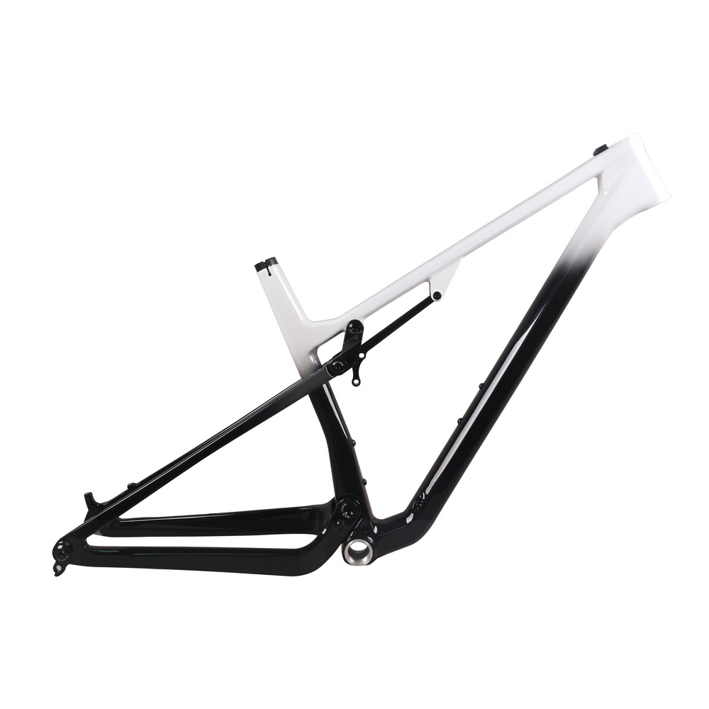 29er Boost Full Suspension XC Bike Frame FM061 Carbon Fiber Hidden