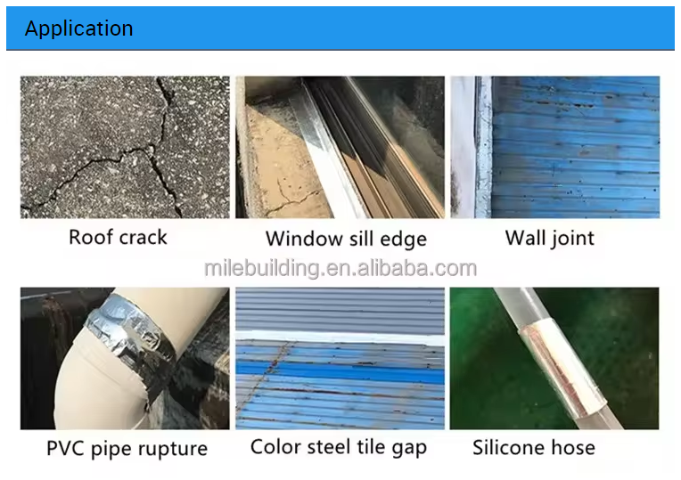 Strong Self Adhesive Bitumen Flashing Tape for Roof Sealing and Waterproofing  Strong Self Adhesive Bitumen Flashing Tape for Roof Sealing and Waterproofing