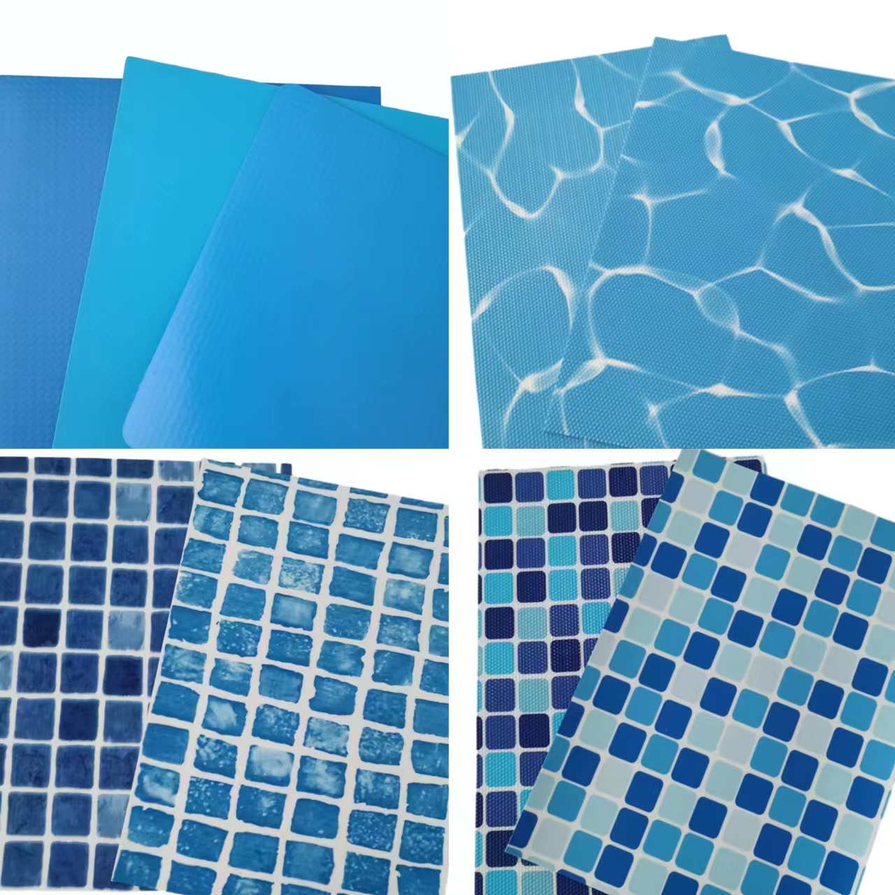 mosaic Various Solid Colour Inground Swimming Pool Reinforced with Fabric PVC Swimming Pool Liner  Various Solid Colour Inground Swimming Pool Reinforced with Fabric PVC Swimming Pool Liner