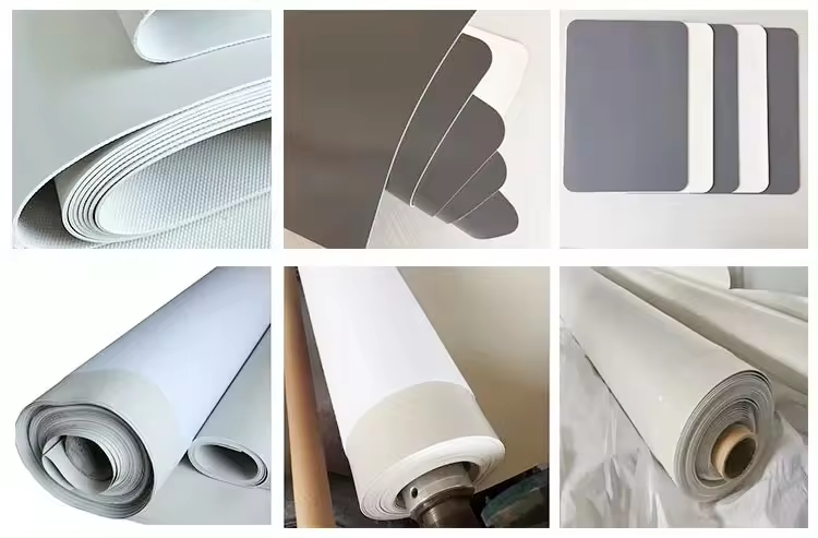 Building Waterproof Membrane Reinforced / Homogenous PVC Roofing Membrane  Building Waterproof Membrane Reinforced / Homogenous PVC Roofing Membrane