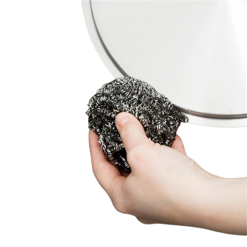  Multi-Use Durable Stainless Steel Scrubber for Cleaning Dishes