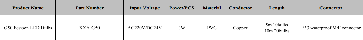 G50 Festoon LED Bulbs