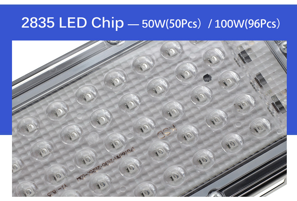 50W 100W 395nm UV Flood Light for Curing Fluorescent Party Stage Lights Black Light Drama Performance Lights