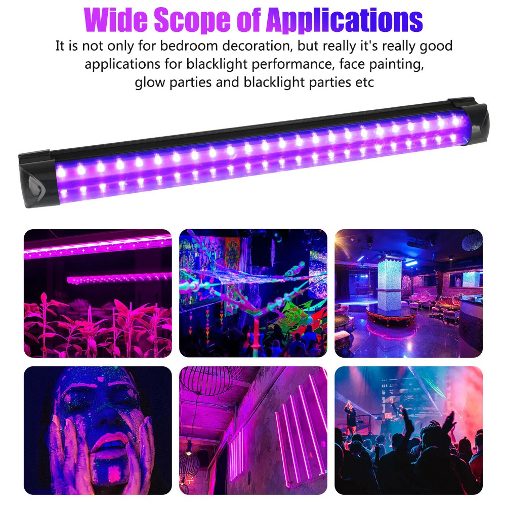 T5 T8 Fluorescent Detection Ultraviolet LED Tube UV Curing LED Tube LED Ultraviolet Tube